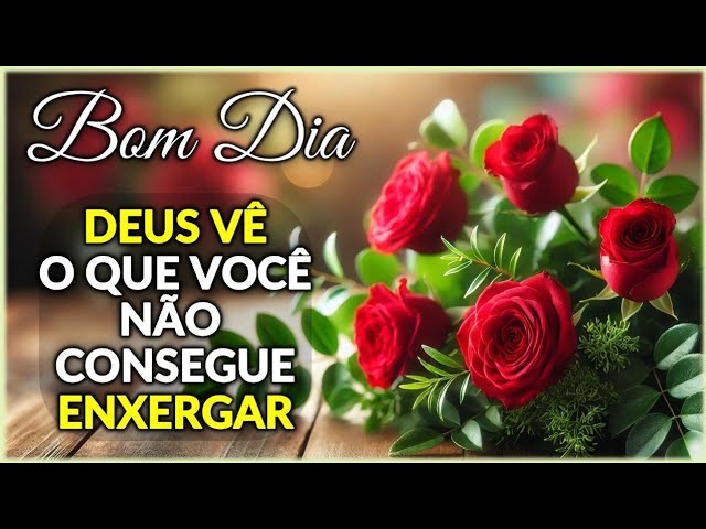 Mensagem de Bom Dia e Reflexão - Está Pronto para Enxergar Além ?