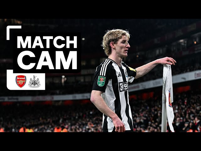 ICE COLD ISAK 🥶 Match Cam 🎥 Arsenal 0 Newcastle United 2 | Behind-The-Scenes