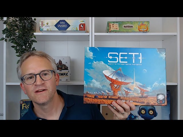 SETI (Search for Extraterrestrial Intelligence) -Board Game Rules- how to play