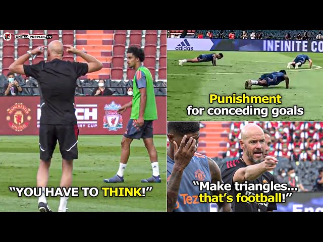 Inside Ten Hag's Open Man Utd Training: Methods, Drills & Demands | Our Total New Philosophy