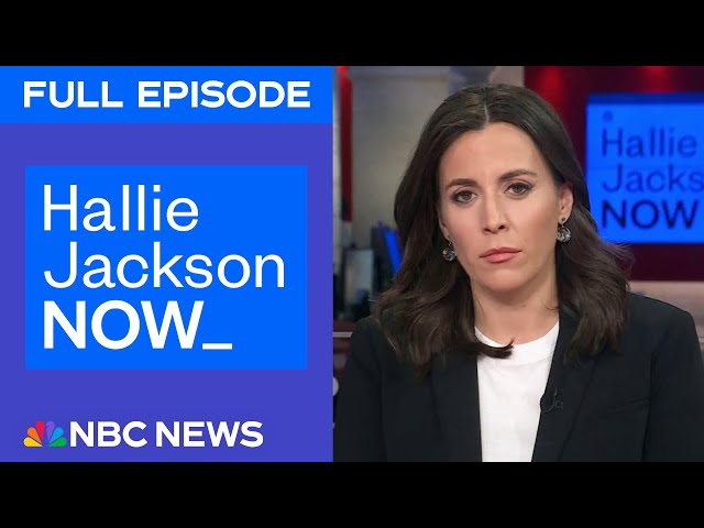 Hallie Jackson NOW - Jan. 29 | NBC News NOW