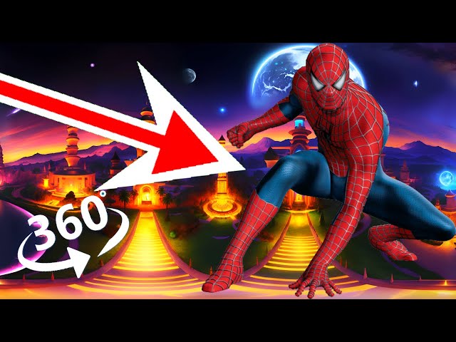 FIND   spider man. Spider man  - looking for a challenge 360° VR video