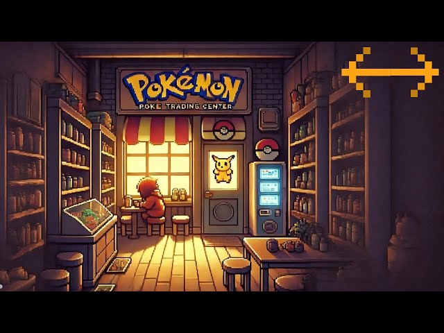 🔴Chill, Trade, Repeat🔴 90's Lofi Vibes in the Pokémon Pocket Community Trading Center / Horizontal