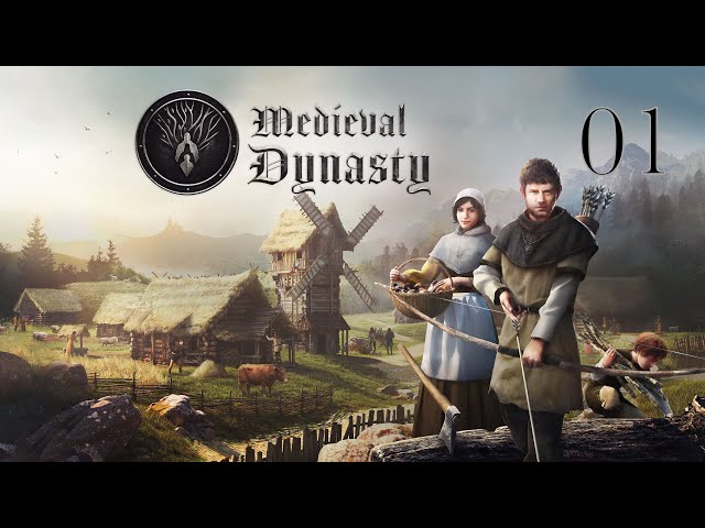 Medieval Dynasty - Ep. 1 - PERFECT SPOT TO SET UP