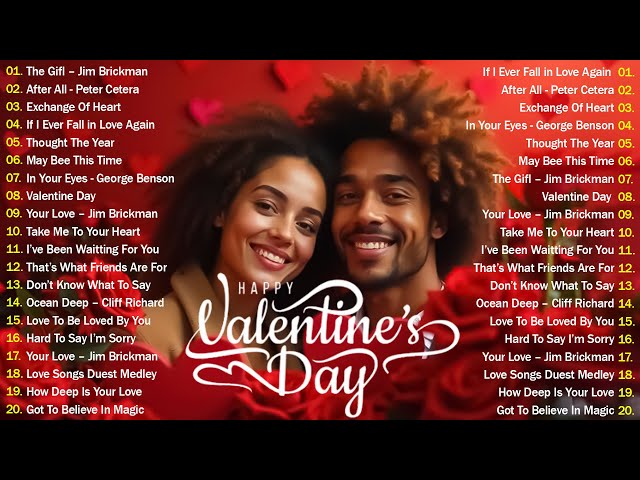 Best Valentine's Day Love Songs 2025💖 David Pomeranz, Celine Dion, Martina Mcbride, Jim Brickman