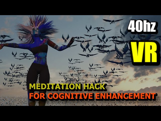 Increase Cognitive Function Using Meditation Music W/ 40 hz Binaural Beats & Visual Stimulus.