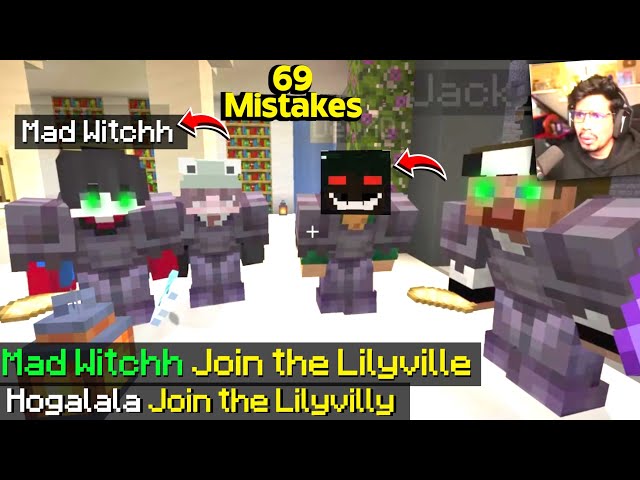 Hogalala Join @GamerFleet Lilyville SMP?😰 | @AnshuBisht Lilyville SMP Day 63 Mistakes...