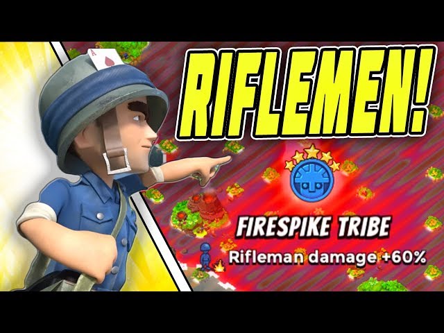 Return of the 60% Tribal Boost Riflemen - Boom Beach