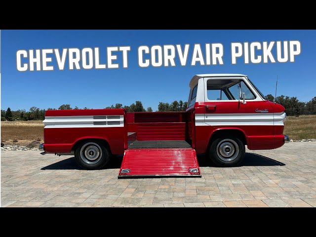 The Chevy Corvair Greenbrier Pickup: America’s Most Unconventional Truck