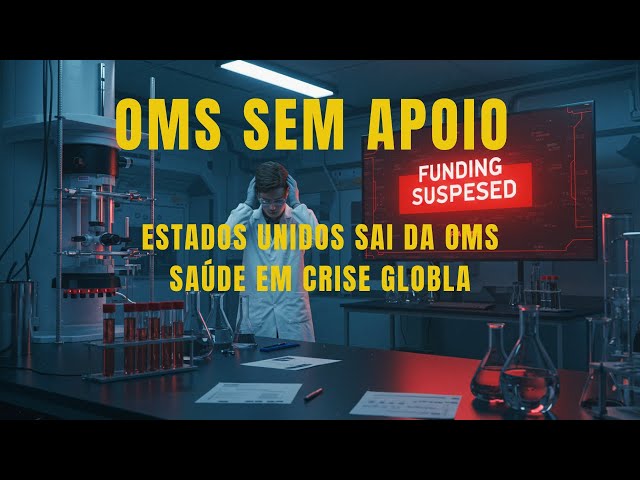 EUA FORA DA OMS: O CAOS NA SAÚDE GLOBAL COMEÇOU?  #CriseNaSaúde #EUAforaDaOMS 🇺🇸#PandemiasNoFuturo