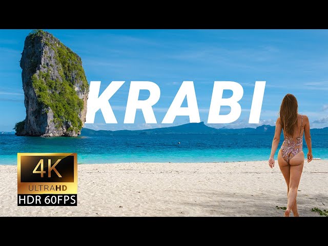 KRABI - Stunning Beaches, Poda Island, Railay Beach, & Island Hopping | Walking Tour | 4K HDR 🇹🇭