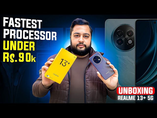 Realme 13+ 5G Unboxing | Budget Gaming Fone Under 90K | 90 FPS