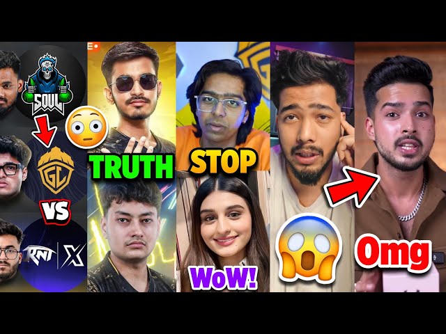 Most SHOCKING Reveal Ever?..😱 EXPOSED Truth?🚨 GodLike vs RNTx? Spower, Admino Gaming, Scout vs 420op