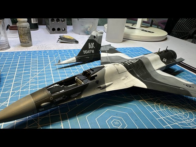 Tamiya 1/48 F-16 Aggressor Part 6