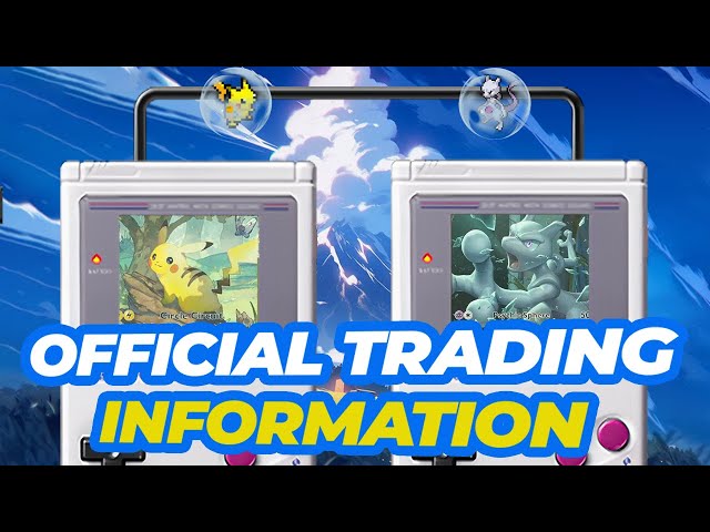 Official Trading Information CONFIRMED for Pokemon Pocket