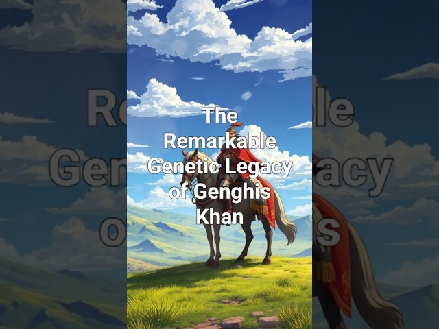 The Remarkable Genetic Legacy of Genghis Khan