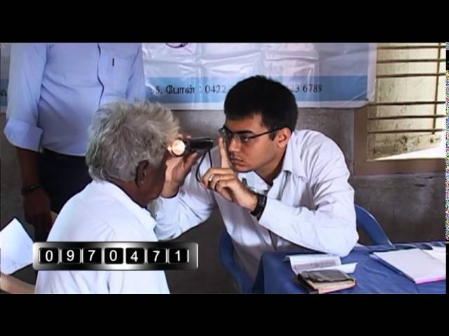 Sankara Eye Care Institutions one minute video featured at GiveIndia Delhi Summit