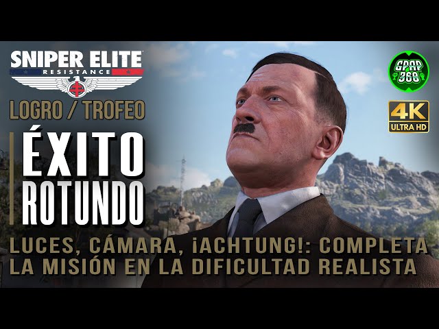 Sniper Elite: Resistance (DLC) | Logro / Trofeo: Éxito rotundo (Completar la misión en Realista)