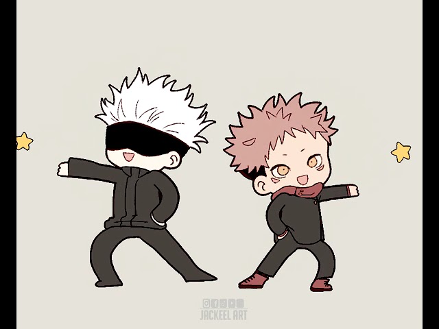 Giri Giri Dance Animation - Gojo e Itadori #jujutsukaisen #jjk