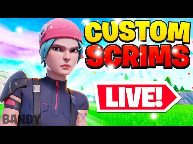 🔴 CUSTOM MATCHMAKING SCRIMS LIVE! FORTNITE CUSTOMS LIVE! FORTNITE OG! GIFTING Win = 2800 Vbucks!