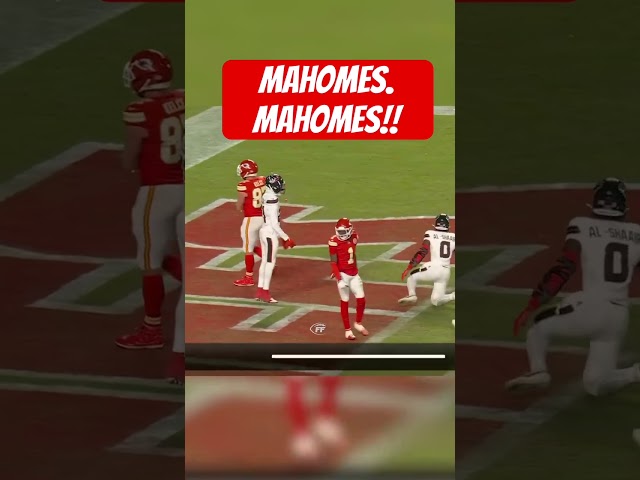 Mahomes. Mahomes!!!