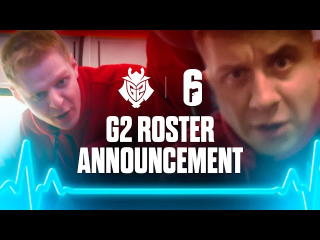 REVIVING G2 | Rainbow Six Roster Announcement