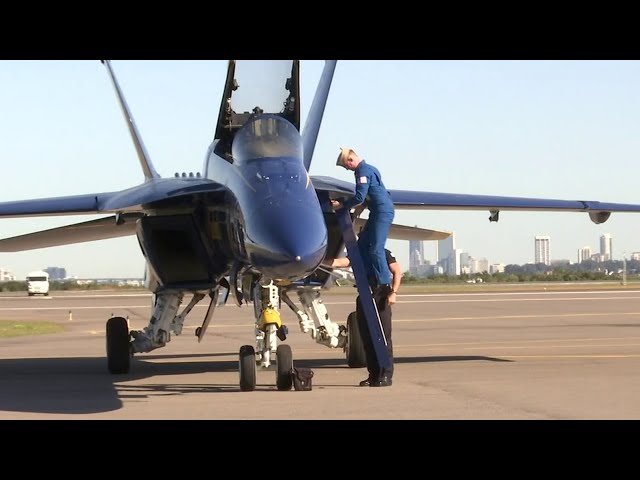 Blue Angels prepare to soar high during NAS Jax Air Show this weekend