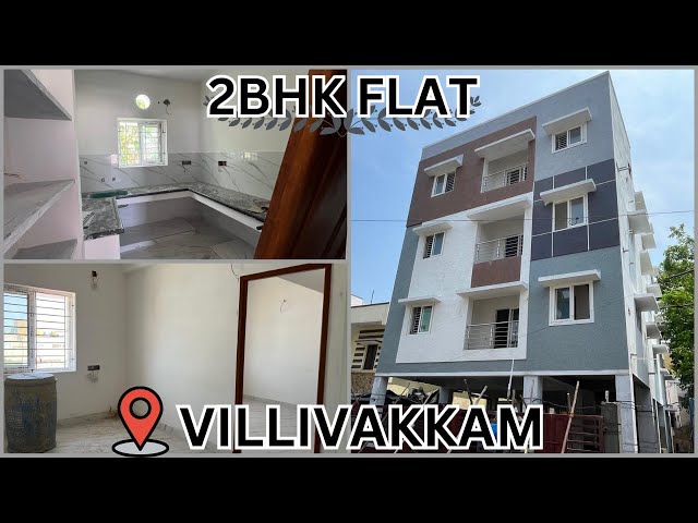 Prime 2 BHK Apartment in Villivakkam for Sale🤩Chennai🔥