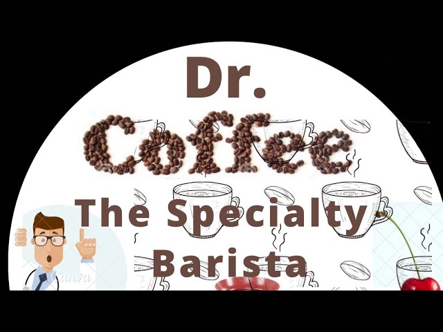 Dr. Coffee in black & white | Barista Show 2022 #shorts  #loveart