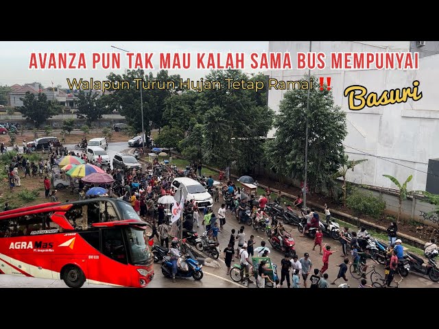 AVANZA PUN TAK MAU KALAH SAMA BUS BASURI‼️ TELOLET AVANZA