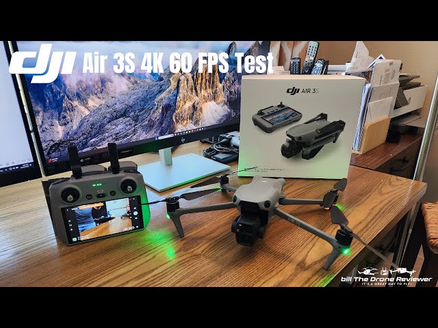 DJI Air 3S 4k 60 FPS Test