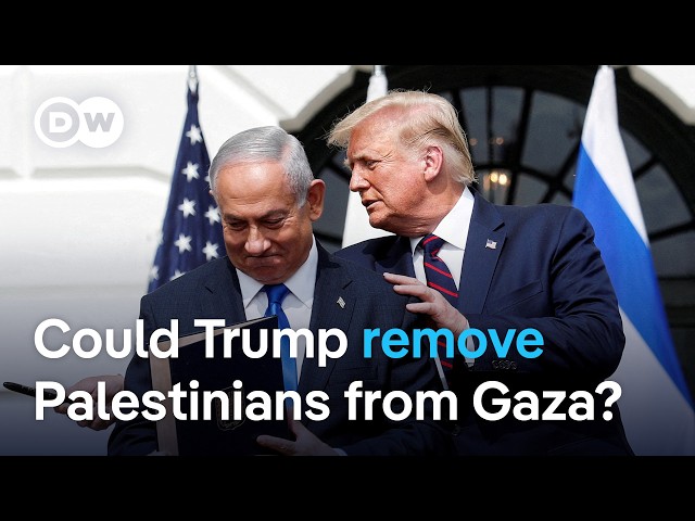 Trump says US 'will take over Gaza Strip' and expel Palestinians from territory | DW News