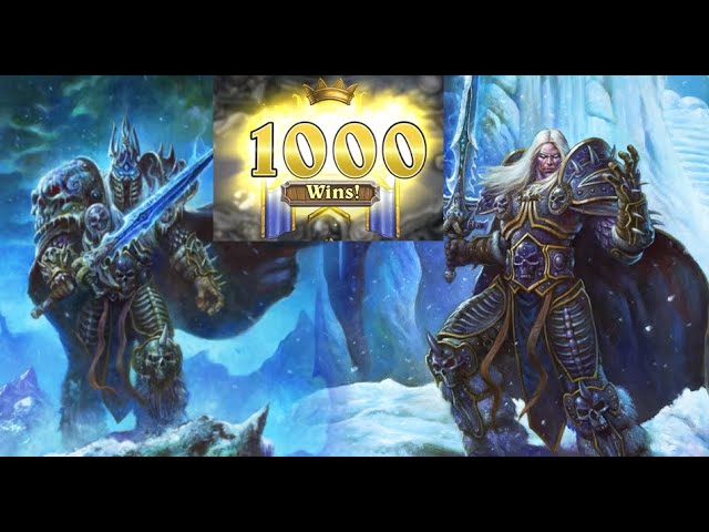 Hearthstone - 1000 wins Death Knight  #Hearthstone #HSGameplay #CardGame #hearthstoneranked