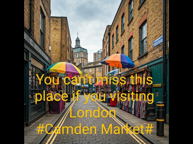 360 video around Camden Market London