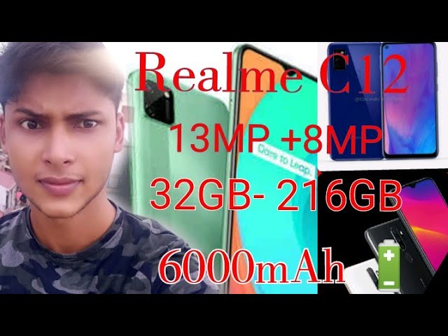 Realme C12 |6000mAh 🔋 | 32GB| 13mp +8mp| Full Specifications |Binod| Technical Guruji |#12 # Tech-2