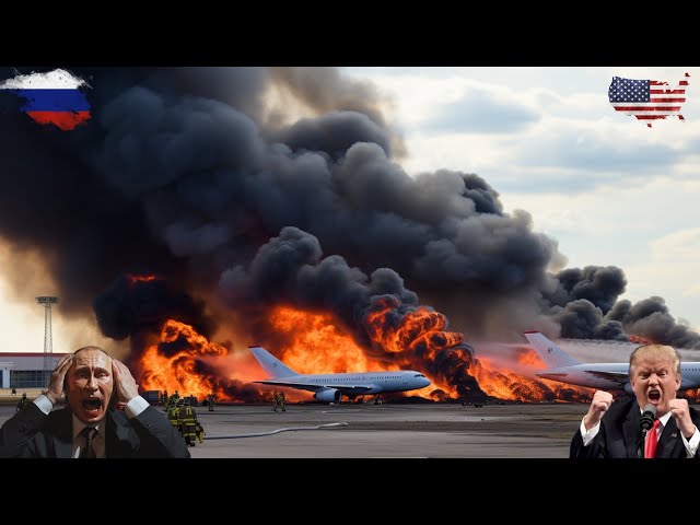 Vladimir Putin Dead! Russia's Largest Presidential Airport Destroyed by 100 Tons of US Bombs (Donald