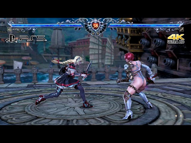 (PS5) SOPHITIA vs IVY SOULCALIBUR VI 6 VERY HARD IA  THE WITCHER 3