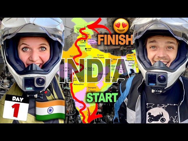 Motorcycling INDIA 🇮🇳 THE ADVENTURE BEGINS 😍 🇮🇳4