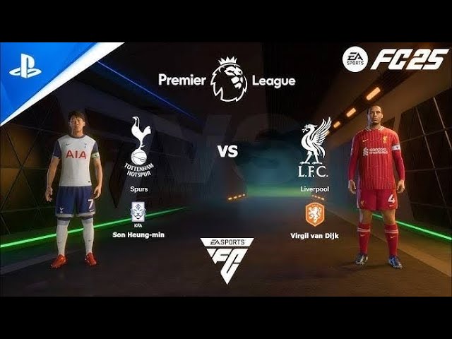 FC 25 - Tottenham Hotspur vs Liverpool | Premier League 24/25 | Full Match PS5 [4K]