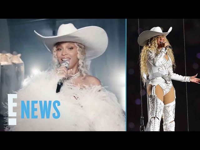 Beyoncé Performs 'Cowboy Carter' for FIRST TIME in NFL Halftime Hoedown Featuring Blue Ivy | E! News