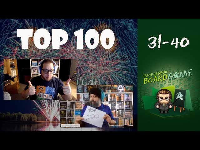 TOP 100 - MEILLEURS JEUX (31-40)