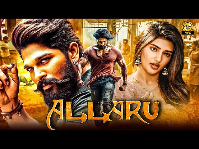 ALLARU " Allu Arjun 2025 South New Release Hindi Dubbed Movie | South Indian Action Movies