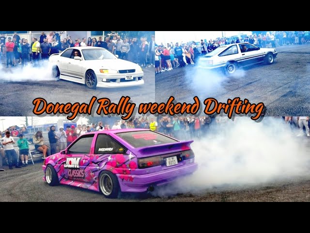 Dangerous Drifting from Donegal Rally weekend #manjaprackaran #irishmallu #drifting #donegalrally