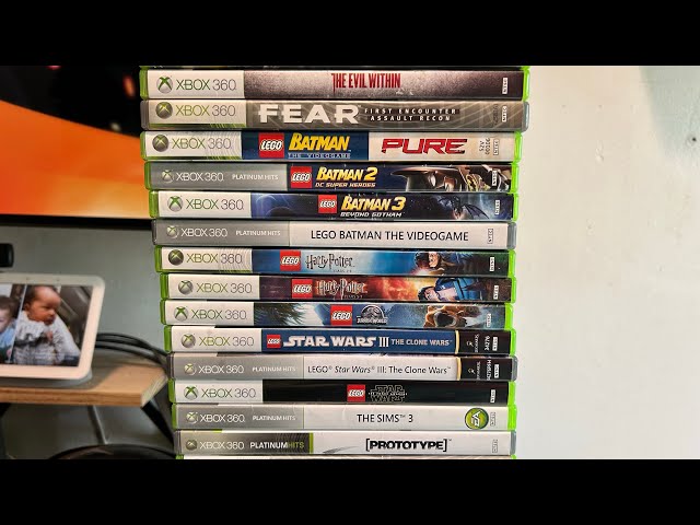 Bought a stack of Xbox 360 games in a Buy 2 get 1 free sale!