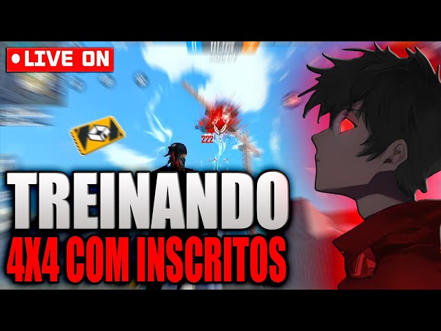 🔴FREE FIRE AO VIVO🔴4X4 + 6X6 COM INSCRITOS🔴i5 3570 PC FRACO🔴EMULADOR FREE FIRE🔴SALA PERSONALIZADA🔴