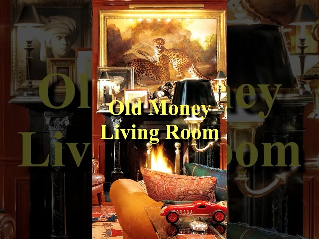 Ralph Lauren's PERFECT Old Money Living Room #oldmoney