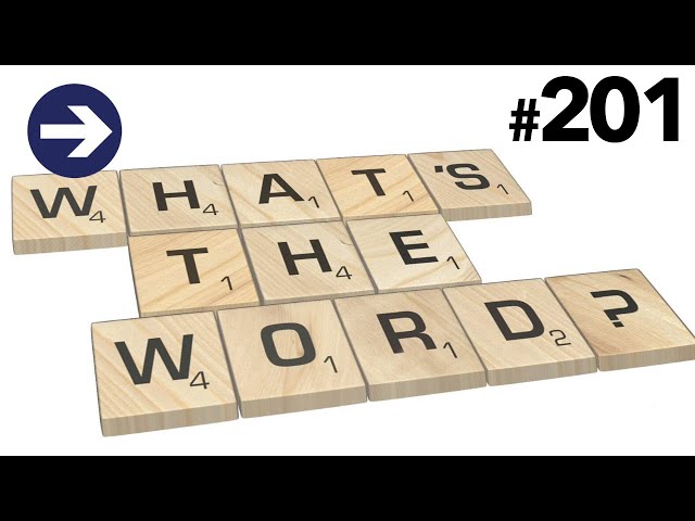 Word of the Day #201| Stop Motion Short