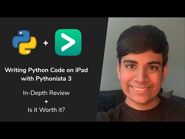 Writing Python on iPad using Pythonista! In-Depth Review + Is it Worth it?