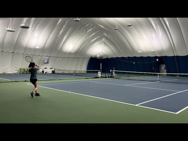 Warm up with U18 provincial OTA boy…👉 WinnieTennis ⭐️🎾