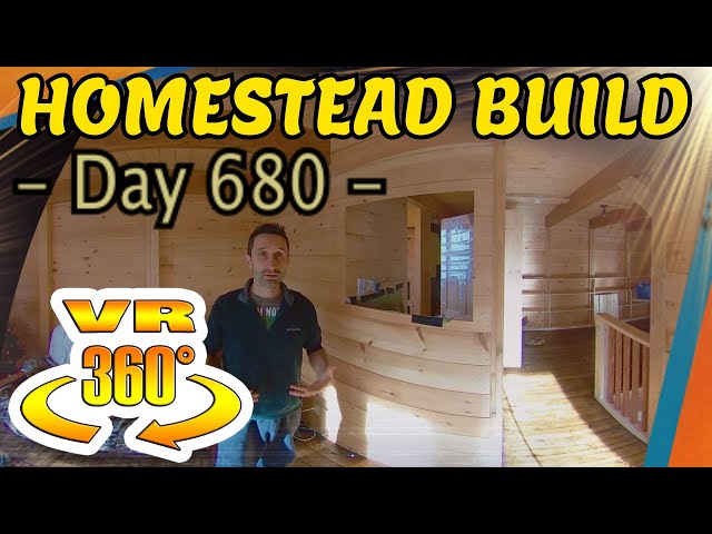 Homestead Building - Library Building, Cutting an Entertainment System into a Wall